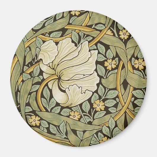 William Morris Pimpernel Vintag Pre-Raphaelite Magnet (Vorne)
