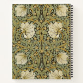 William Morris Pimpernel Vintag Pre-Raphaelite Notizblock (Rückseite)