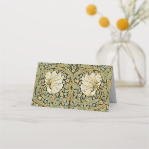 William Morris Pimpernel Vintag Pre-Raphaelite Platzkarte