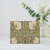 William Morris Pimpernel Vintag Pre-Raphaelite Postkarte (Stehend Vorderseite)