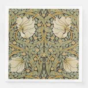William Morris Pimpernel Vintag Pre-Raphaelite Serviette