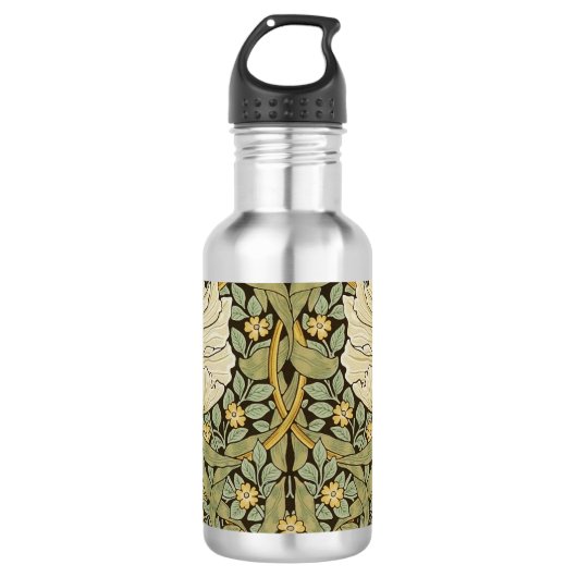 William Morris Pimpernel Vintag Pre-Raphaelite Trinkflasche (Vorderseite)