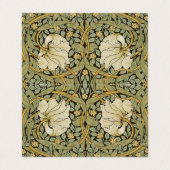 William Morris Pimpernel Vintag Pre-Raphaelite Visitenkarten (Außenseite Aufgefaltet)