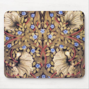 William Morris Pimpernel Vintage Floral Mousepad