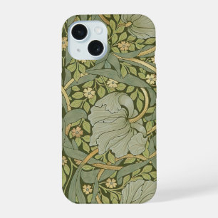 William Morris Pimpernel Vintage Muster iPhone 15 Hülle