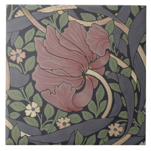 William Morris Pimpernel Vintage Muster Keramik T Fliese