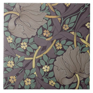 William Morris Pimpernel Vintage Muster Keramik T Fliese