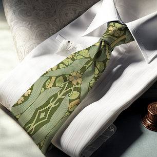 William Morris Pimpernel Vintage-Muster Krawatte