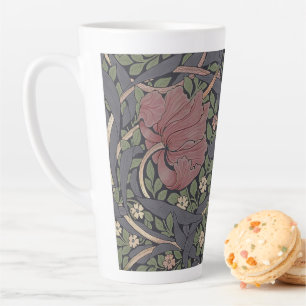 William Morris Pimpernel Vintage Muster Latte Tass Milchtasse