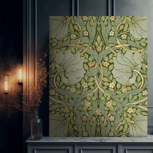 William Morris Pimpernel Vintage-Muster Leinwanddruck