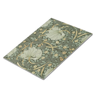 William Morris Pimpernel Vintage Muster Notizblock