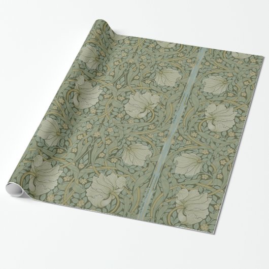 William Morris Pimpernel Vintage MustergalerieHD Geschenkpapier (Ungerollt)
