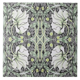 William Morris Pimpernel Vintage Nahtloses Muster Fliese