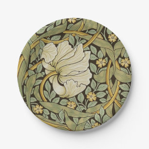 William Morris Pimpernel Vintage Präraffaelit Pappteller