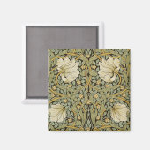 William Morris Pimpernel Vintage Vor-Raphaelite Magnet (Vorderseite/Rückseite)