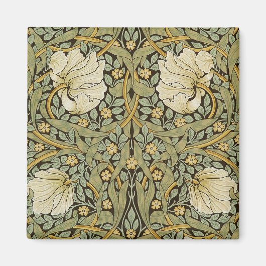William Morris Pimpernel Vintage Vor-Raphaelite Magnet (Vorne)