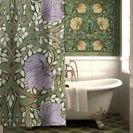 William Morris Pimpernel Vintages Muster Dusche Cu Duschvorhang