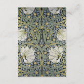 William Morris - Pimpernel Wallpaper Design Begleitkarte (Vorderseite)