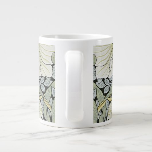 William Morris - Pimpernel Wallpaper Design Jumbo-Tasse (Rückseite)