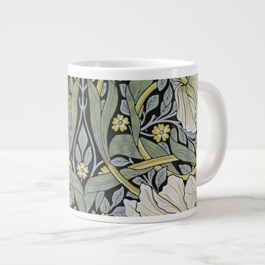 William Morris - Pimpernel Wallpaper Design Jumbo-Tasse (Vorderseite Rechts)