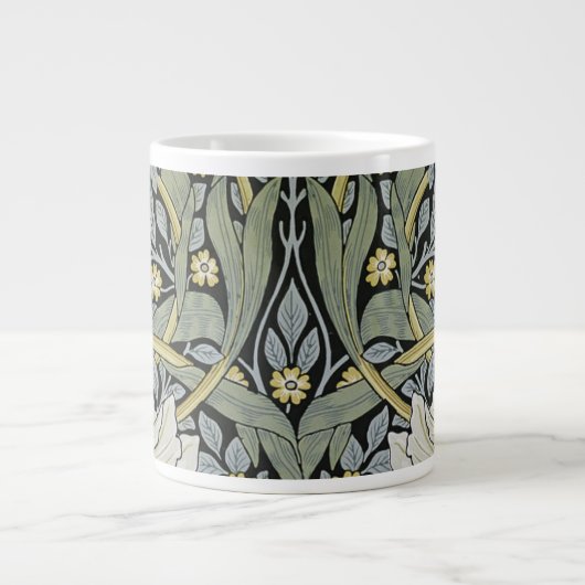 William Morris - Pimpernel Wallpaper Design Jumbo-Tasse (Vorderseite)