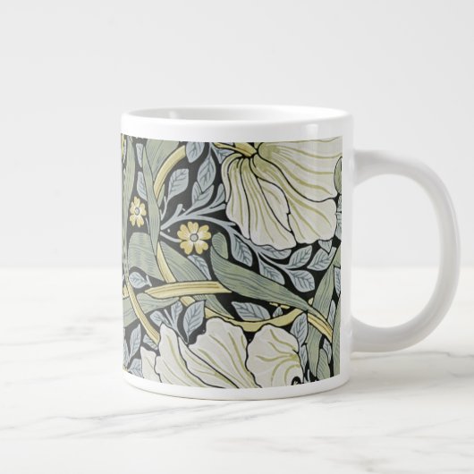 William Morris - Pimpernel Wallpaper Design Jumbo-Tasse (Rechts)