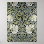 William Morris - Pimpernel Wallpaper Design Poster (Vorne)