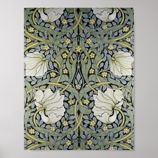 William Morris - Pimpernel Wallpaper Design Poster (Vorne)