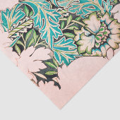 William Morris PINK FLORAL Tissue Paper Seidenpapier (Ausschnitt)