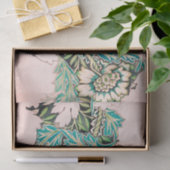 William Morris PINK FLORAL Tissue Paper Seidenpapier (Geschenk)