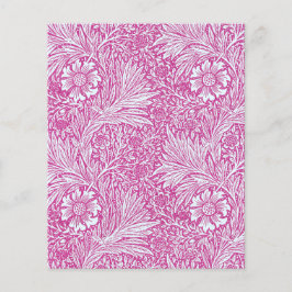 William Morris - Pink Marigold Scrapbook Paper