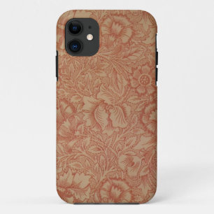 William Morris Pink Poppy Blume Floral iPhone 11 Hülle