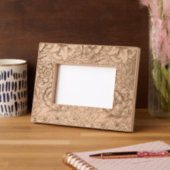 William Morris Pink Poppy Blume Floral Geätzte Rahmen (Links)