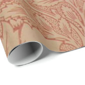 William Morris Pink Poppy Blume Floral Geschenkpapier (Rolleneckpunkt)