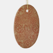 William Morris Pink Poppy Blume Floral Keramik Ornament (Rechts)