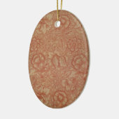 William Morris Pink Poppy Blume Floral Keramik Ornament (Links)