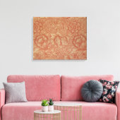 William Morris Pink Poppy Blume Floral Leinwanddruck (Insitu (Wohnzimmer))