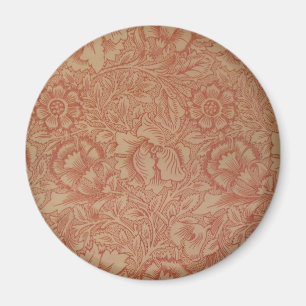 William Morris Pink Poppy Blume Floral Magnet