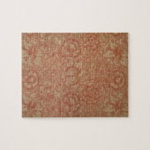 William Morris Pink Poppy Blume Floral Puzzle (Horizontal)