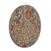 William Morris Pink Rose Blume Wallpaper Pattern Dartscheibe (Vorderseite Links)