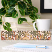 William Morris Pink Rose Blume Wallpaper Pattern Namensplakette