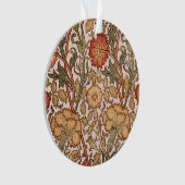 William Morris Pink Rose Blume Wallpaper Pattern Ornament (Vorderseite)