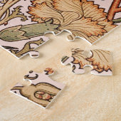 William Morris Pink Rose Blume Wallpaper Pattern Puzzle (Seite)