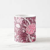 William Morris Pink Roségold Blumenmuster Kaffeetasse (Mittel)