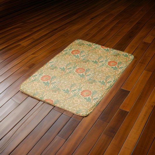 William * Morris Pink und Rose 1896 Gelb | Badematte