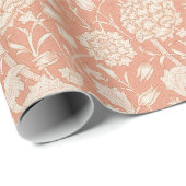 William Morris: Pink Wrapping Paper Geschenkpapier (Rolleneckpunkt)