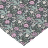 William Morris Pinker Mohn Botanical Viktorianisch Tischdecke (Schrägansicht)