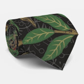 William Morris Pomegranate Black Fruit Krawatte (Gerollt)