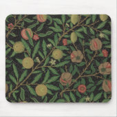William Morris Pomegranate Black Fruit Mousepad (Vorne)