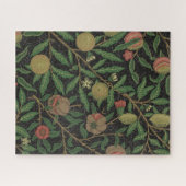 William Morris Pomegranate Black Fruit Puzzle (Horizontal)